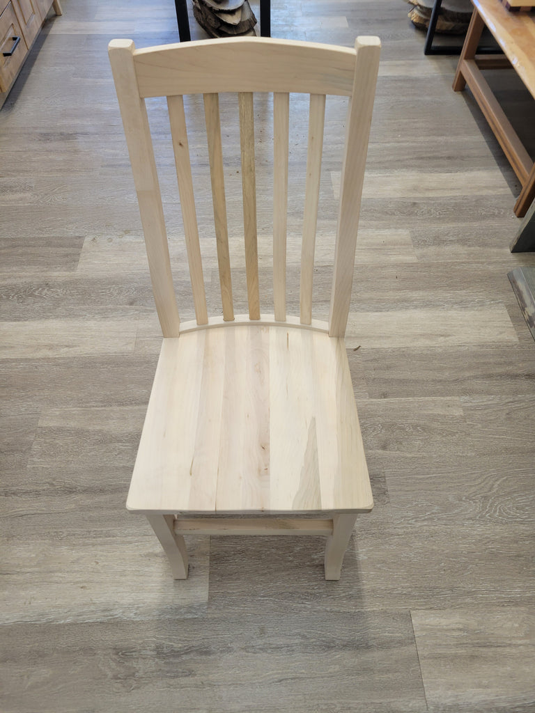 Mission Style Maple Chair