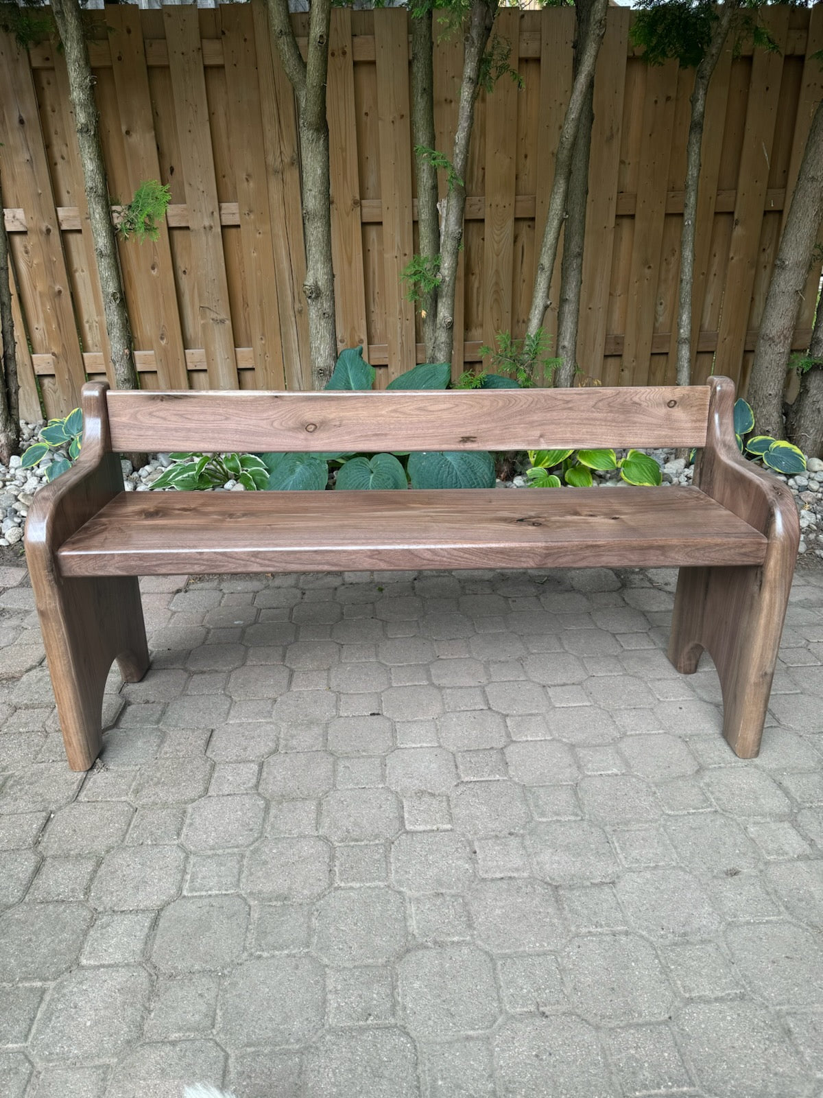 Walnut Bench