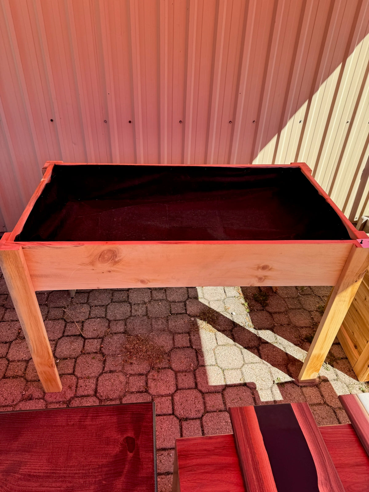 Cedar Box Planter Bed