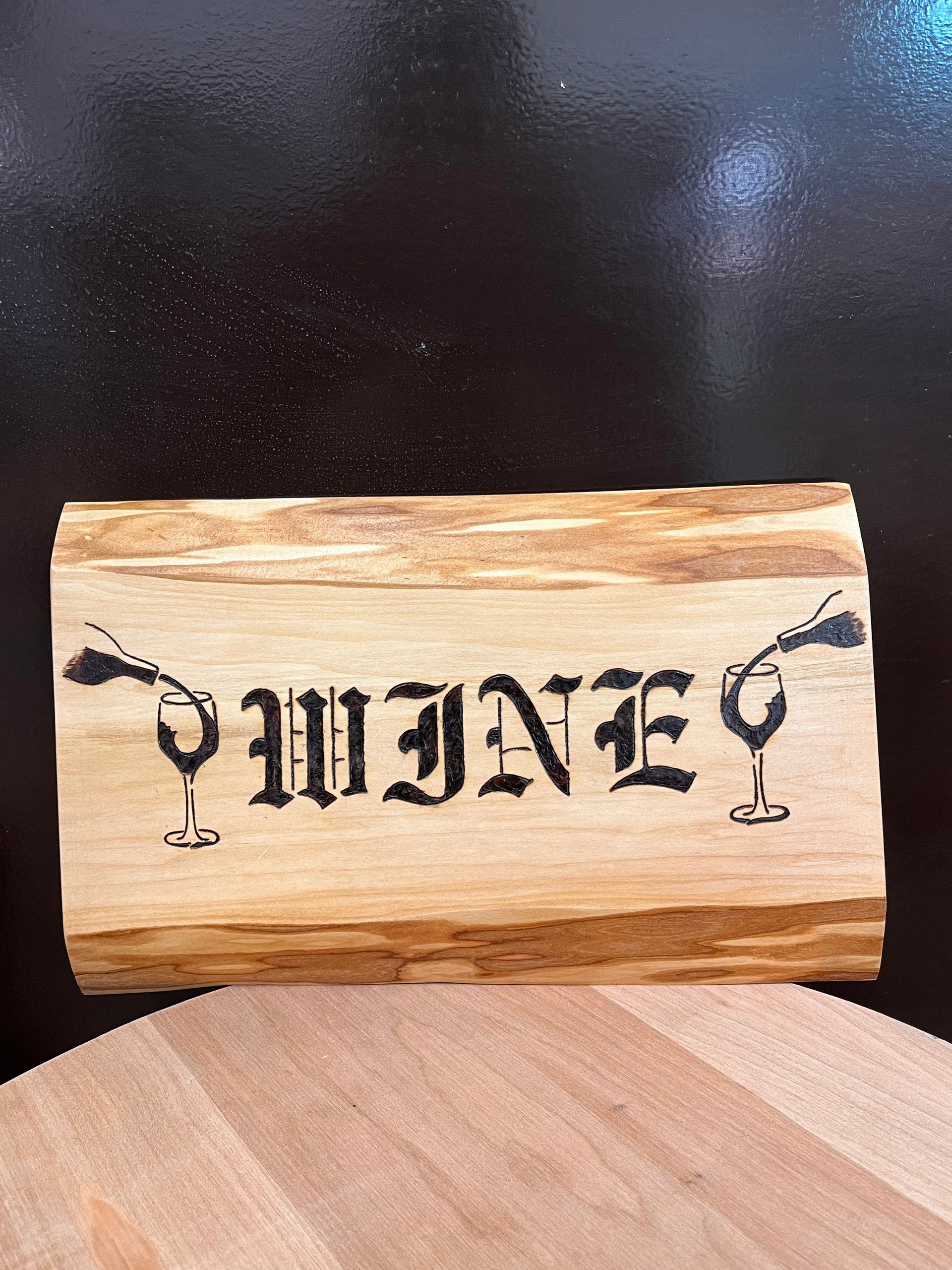 Wine Wood Burning